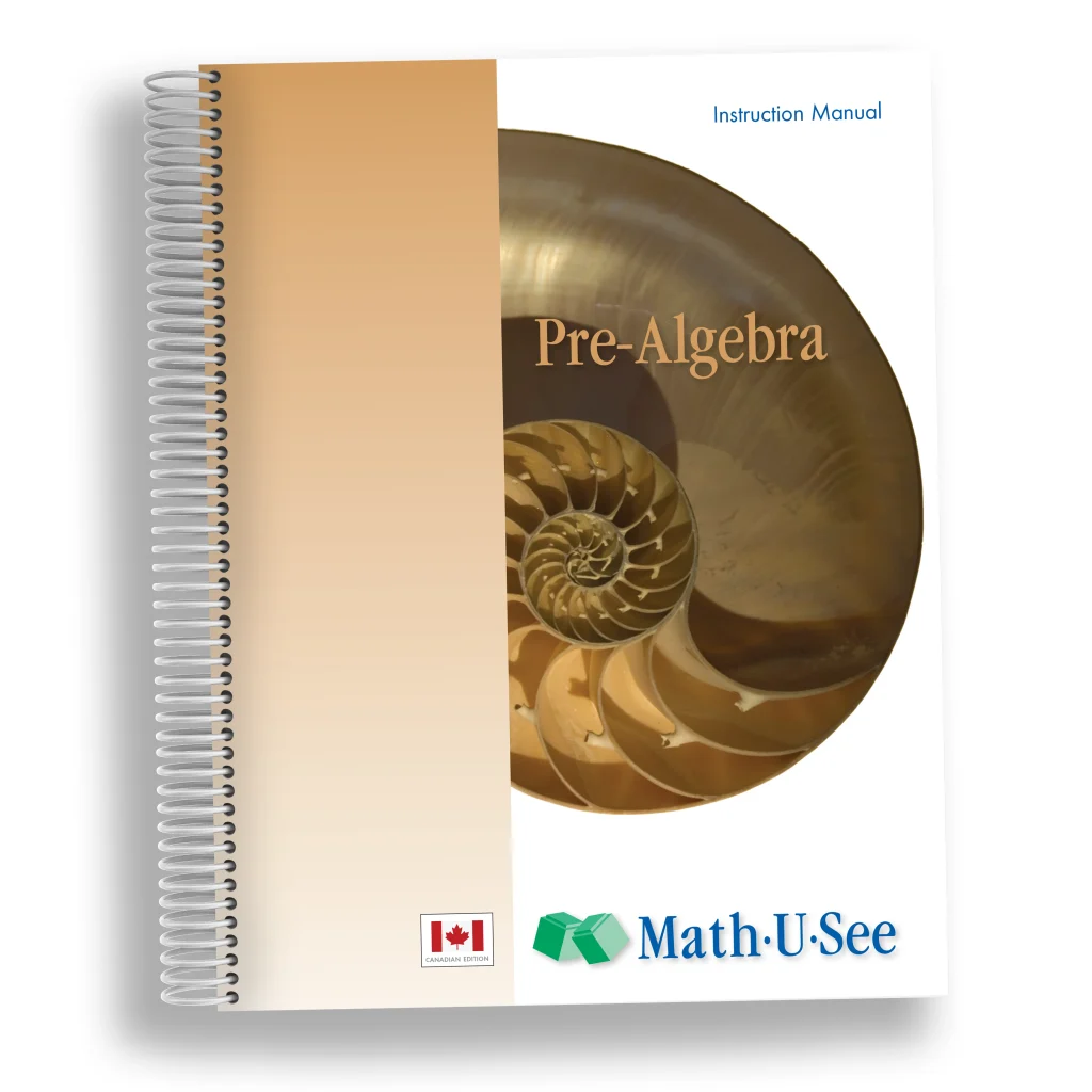 Pre-Algebra Instruction Manual