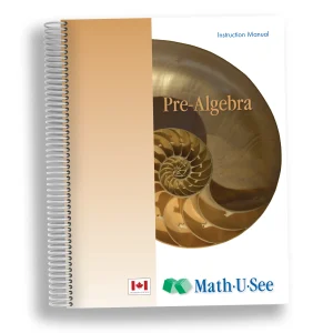 Pre-Algebra Instruction Manual